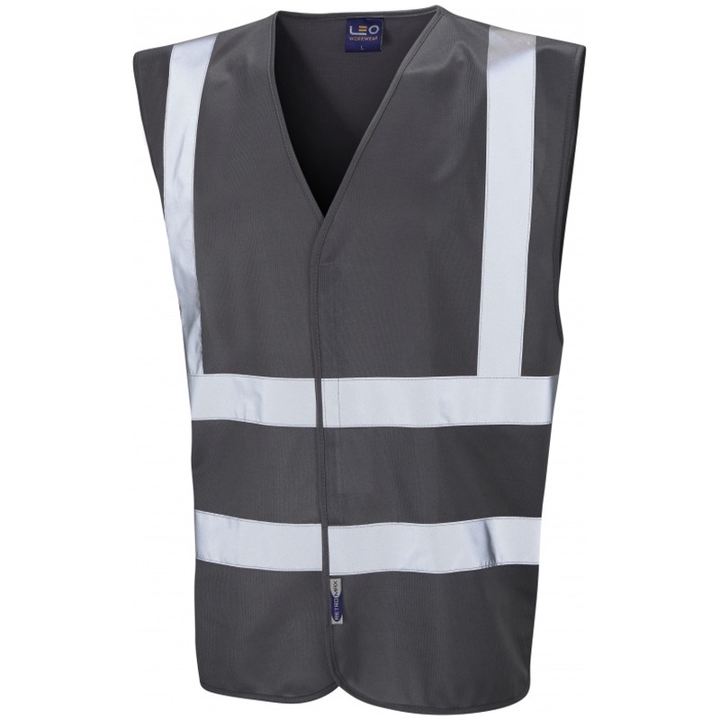 Grey safety vest hotsell